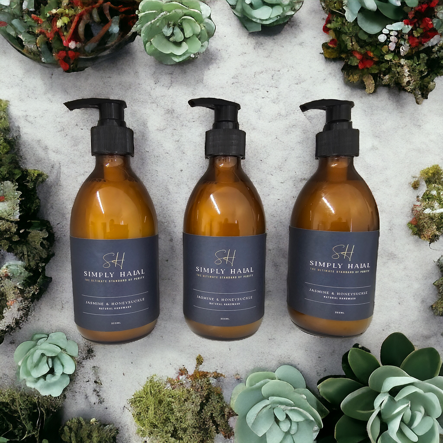 3x Simply Halal Luxury Hand wash