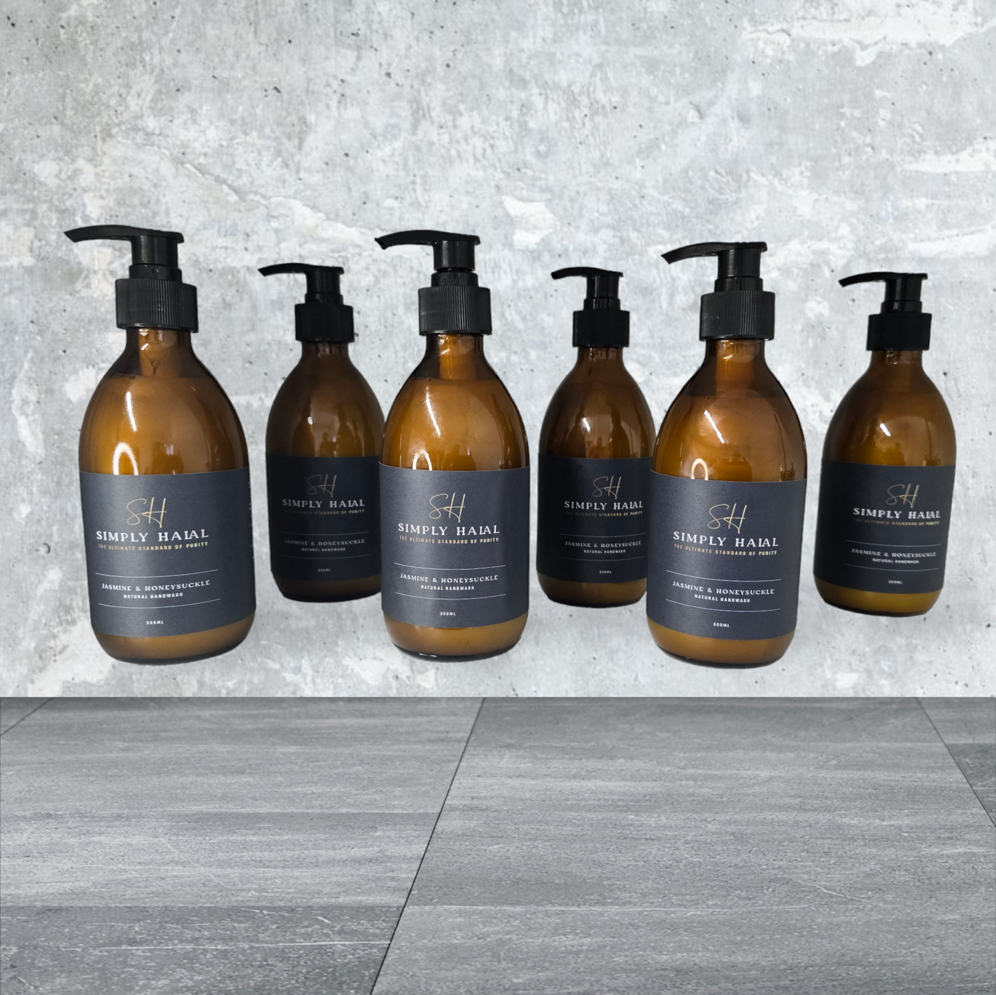 6x Simply Halal luxury hand wash